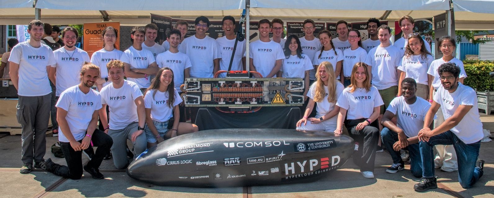 HYPED go to Holland for European Hyperloop Week School of Engineering